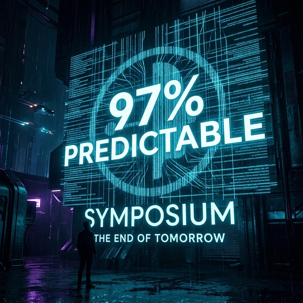 symposium2050's tweet image. Realise this: your next move is 97% predictable. If an algorithm knows your future before you do, is it still 'free will'? Dive into the end of choice in my latest blog teaser. 🤖👀

#Symposium #FreeWill #SciFi #FutureTech