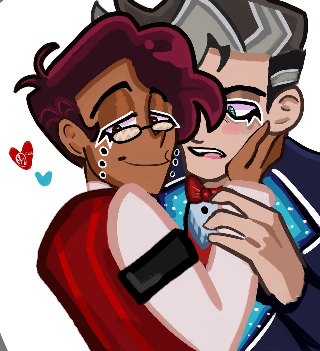 Voidcepti0n's tweet image. I yearn for more cutesy and soft MurderMedia/RadioStatic art 🥹
#MurderMedia #RadioStatic #Voxal