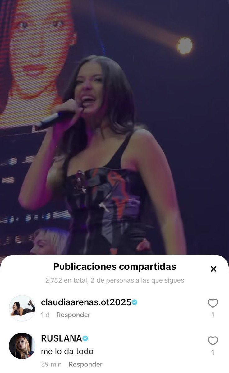 la revolución será arenista, y ruslana ya está dentro. ya tenemos a chiara y a ruslana gagged por miss claudia arenas quien será el próximo. 

por cierto queda con ella que dijo en una entrevista de los40 que quería conocerte