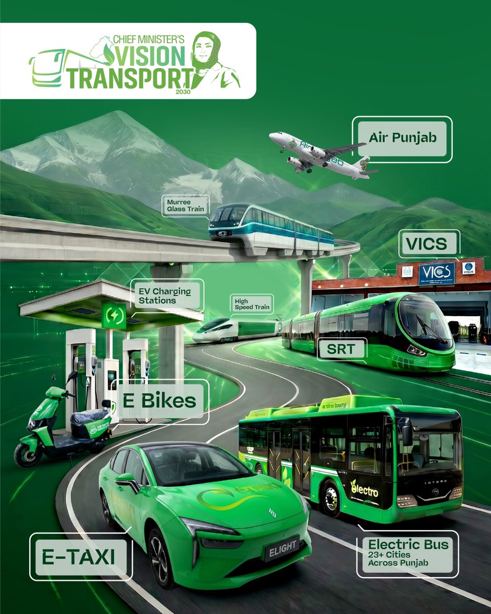 Transport & Masstransit Deptt (Punjab), Pakistan tweet media