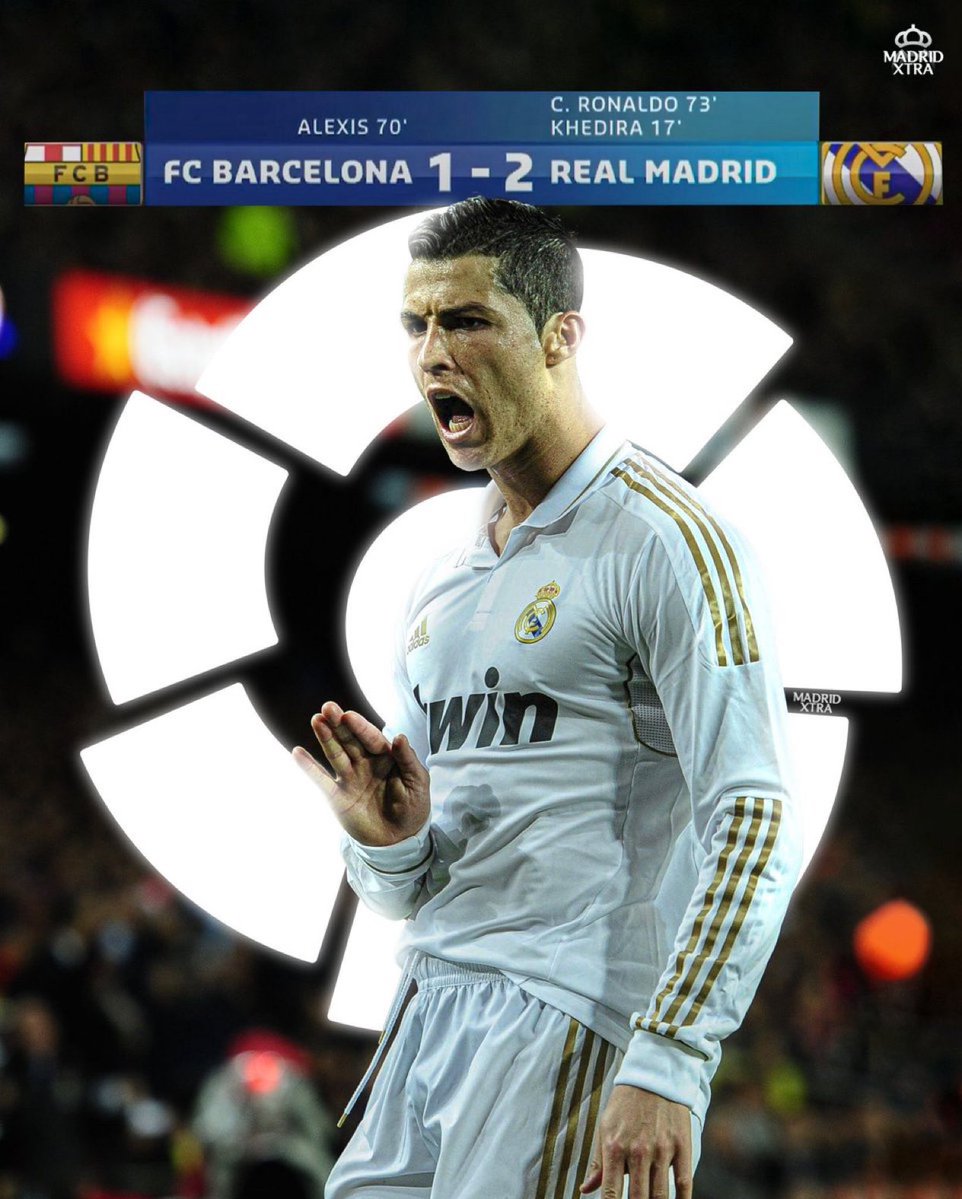 On this day in 2012, the iconic Cristiano Ronaldo ‘Calma, Calma’ at the Camp Nou. 🤍