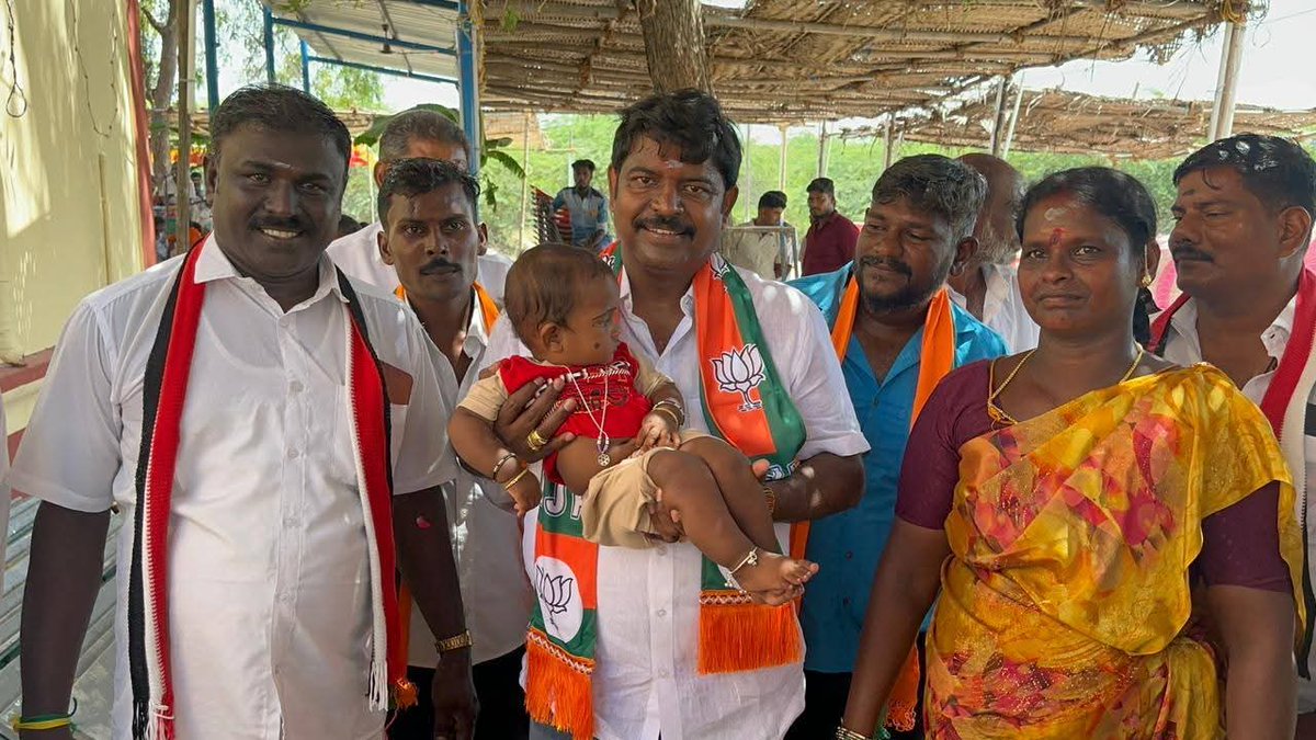 KRM RadhaKrishnan BJP tweet media