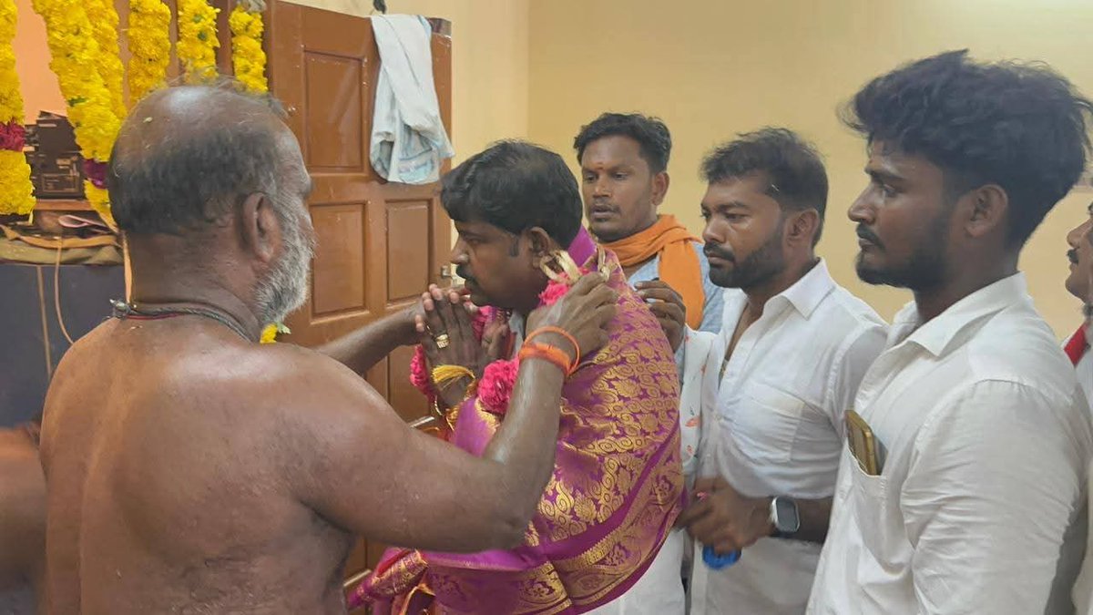 KRM RadhaKrishnan BJP tweet media