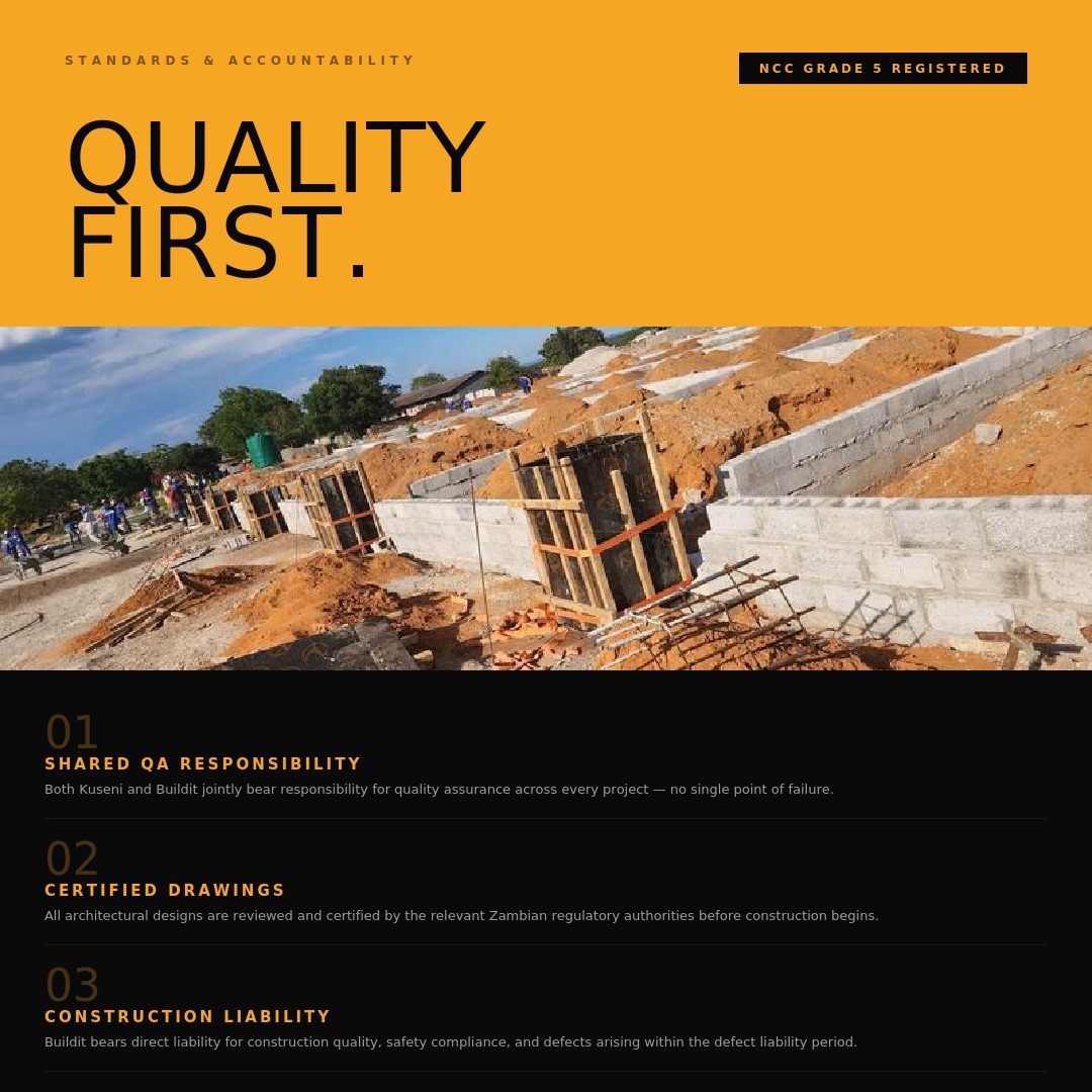 KuseniDigital's tweet photo. 🚨 BIG NEWS: Kuseni Digital x Buildit Construction are officially partners! 🤝🏾🇿🇲

We’ve signed an MOU to merge digital innovation with premier Zambian real-estate expertise. When tech meets bricks, the future gets built. 🏗️✨

🔗 https://t.co/mNeXO4zmkq📞 +260 973 435 530 https://t.co/PxMX8xSK7d