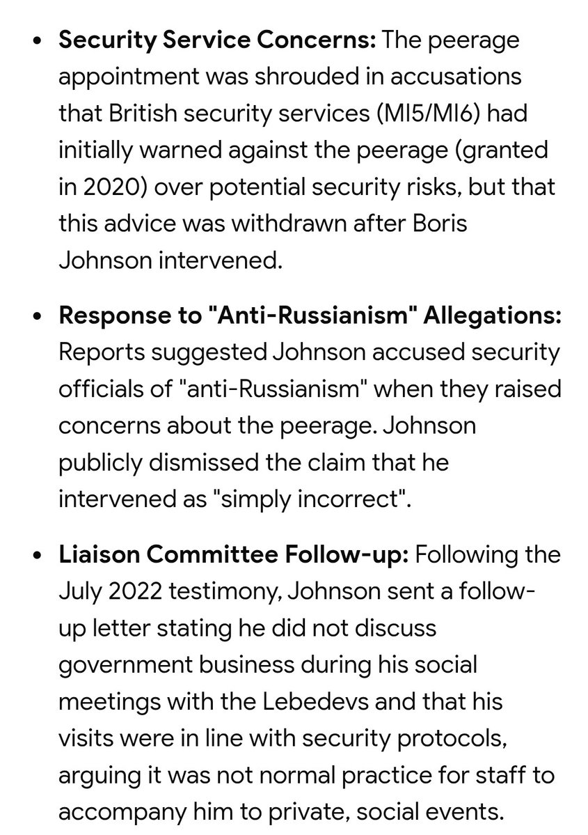 wisheart12's tweet image. Watching Olly Robbins grilling &amp;amp; right-wing media+press &amp;amp; BBC, incl. #PoliticsLive &amp;amp; @bbclaurak pile-on of Keir Starmer am reminded of Boris Johnson when told by the Liaison Committee "you're having a lapse of memory again" asked about giving Evgeny Lebedev a life peerage! 🧐⬇️