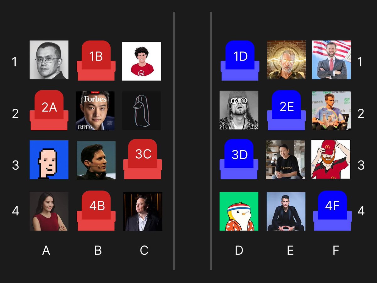 Which seat are you picking? 👀