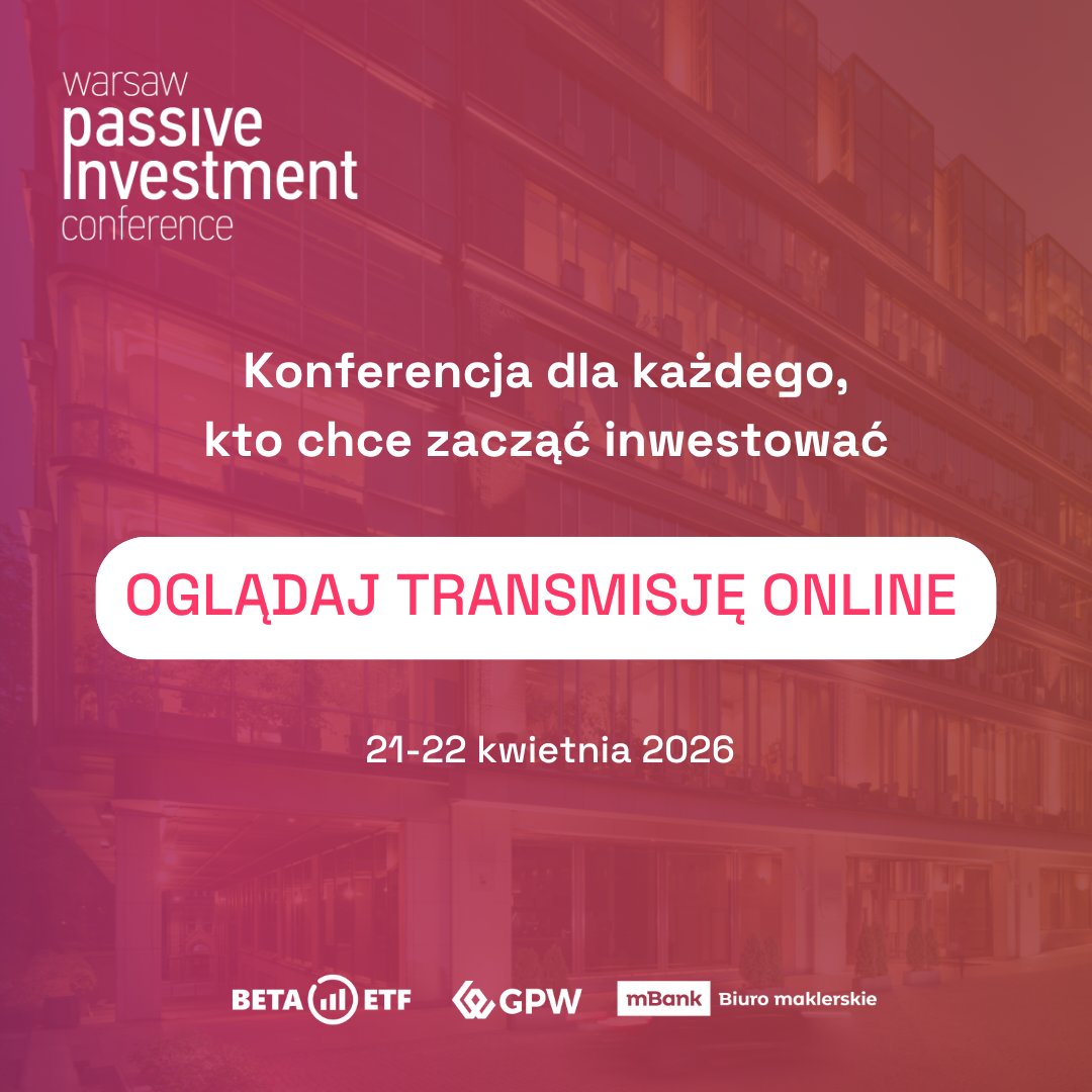 GPW_WSExchange's tweet image. Wystartowała 7. edycja Warsaw Passive Investment Conference!

Rozpoczęliśmy dwa intensywne dni rozmów o pasywnym inwestowaniu i instrumentach #ETF, #ETN oraz #ETC

➡️ Sprawdź agendę i dołącz do WPIC: wpic-gpw.pl

🆓 Udział w konferencji jest bezpłatny.

#WPIC