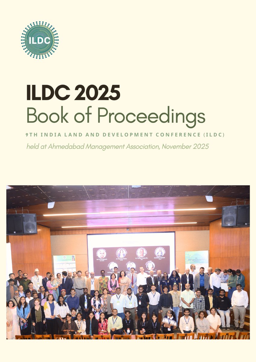 IndiaLandConf's tweet photo. As we prepare for the 10th ILDC, it gives us great joy to cap the 9th with an official Proceedings Book!
Available to download at https://t.co/7xQMkggFqD 💚

#10thILDC #ILDC2026 #ILDC2025 #India #LandGovernance https://t.co/un7DMoZPGW