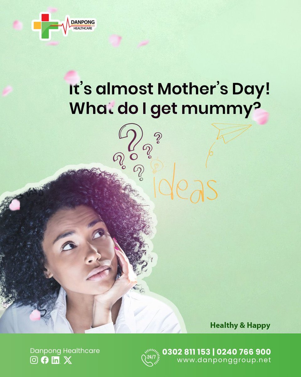 DanpongHealth_'s tweet image. She’s got clothes.
She’s got perfume.

So, what's the best gift you can her this Mother’s Day? 🤔
Stay tuned.

#MothersDay2026 #GiftIdeas #Danpongcares #Sweetmom