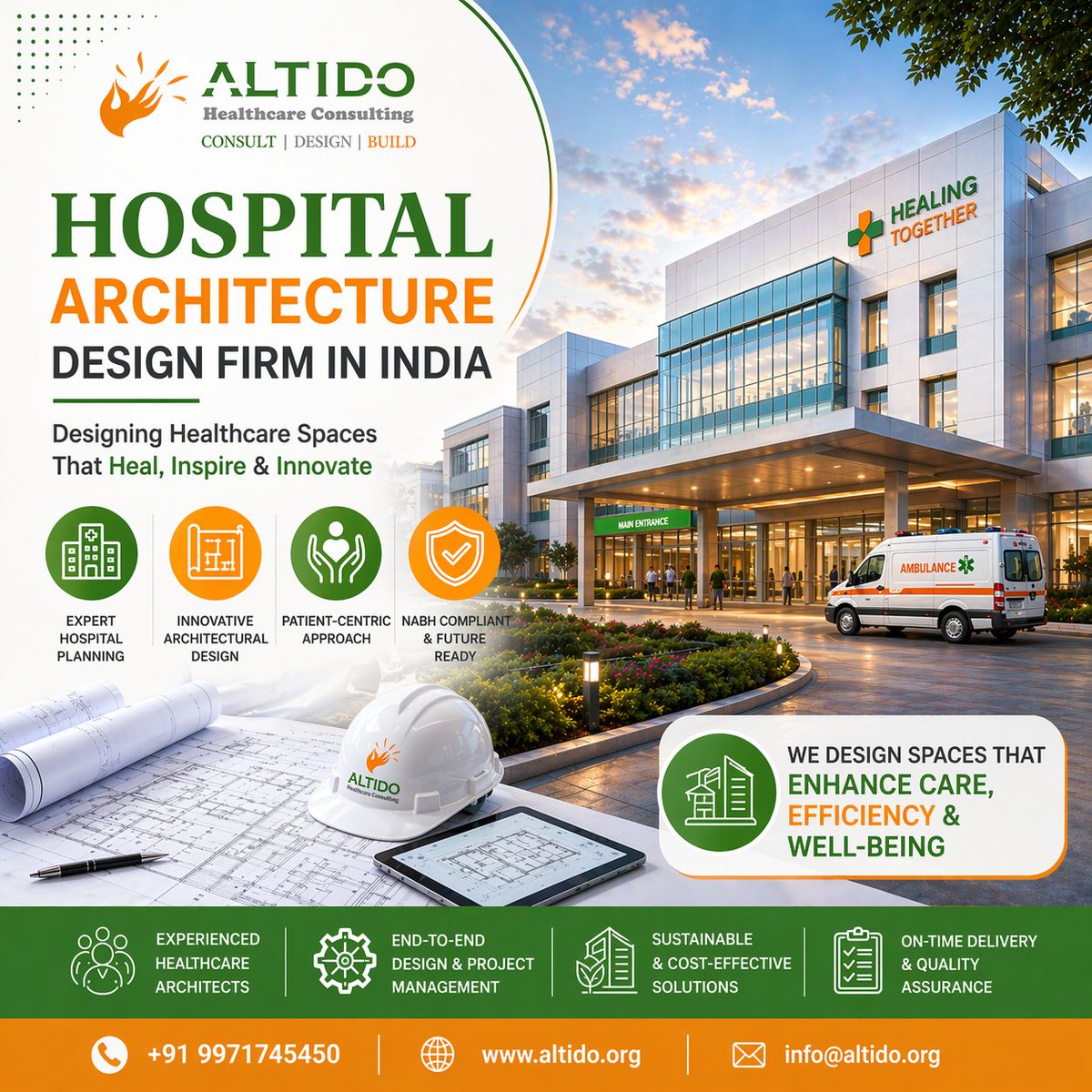 altido_org's tweet photo. 𝐓𝐫𝐚𝐧𝐬𝐟𝐨𝐫𝐦𝐢𝐧𝐠 𝐇𝐞𝐚𝐥𝐭𝐡𝐜𝐚𝐫𝐞 𝐓𝐡𝐫𝐨𝐮𝐠𝐡 𝐒𝐦𝐚𝐫𝐭 𝐃𝐞𝐬𝐢𝐠𝐧
Looking for a reliable 𝐇𝐨𝐬𝐩𝐢𝐭𝐚𝐥 𝐀𝐫𝐜𝐡𝐢𝐭𝐞𝐜𝐭𝐮𝐫𝐞 𝐃𝐞𝐬𝐢𝐠𝐧 𝐅𝐢𝐫𝐦 𝐢𝐧 𝐈𝐧𝐝𝐢𝐚?
📞 +91 9971745450
🌐 https://t.co/RFe3Lo63H4
.
.
#HospitalDesign https://t.co/FJojQE5yRp
