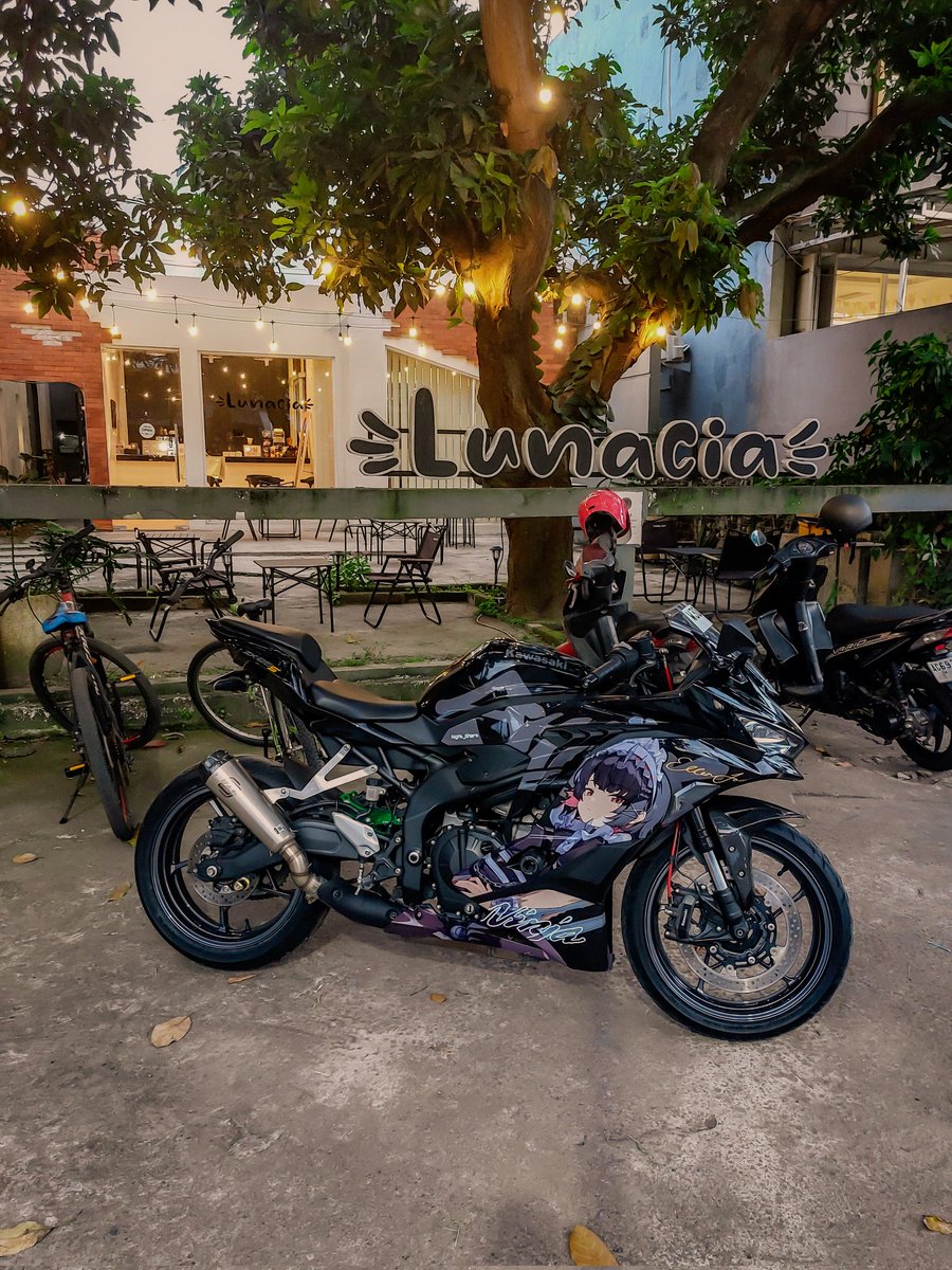 ArungLaksmana's tweet image. Lunacia coffee shop ☕️

#zx25r #motorcycle #ellenjoe #zenlesszonezero