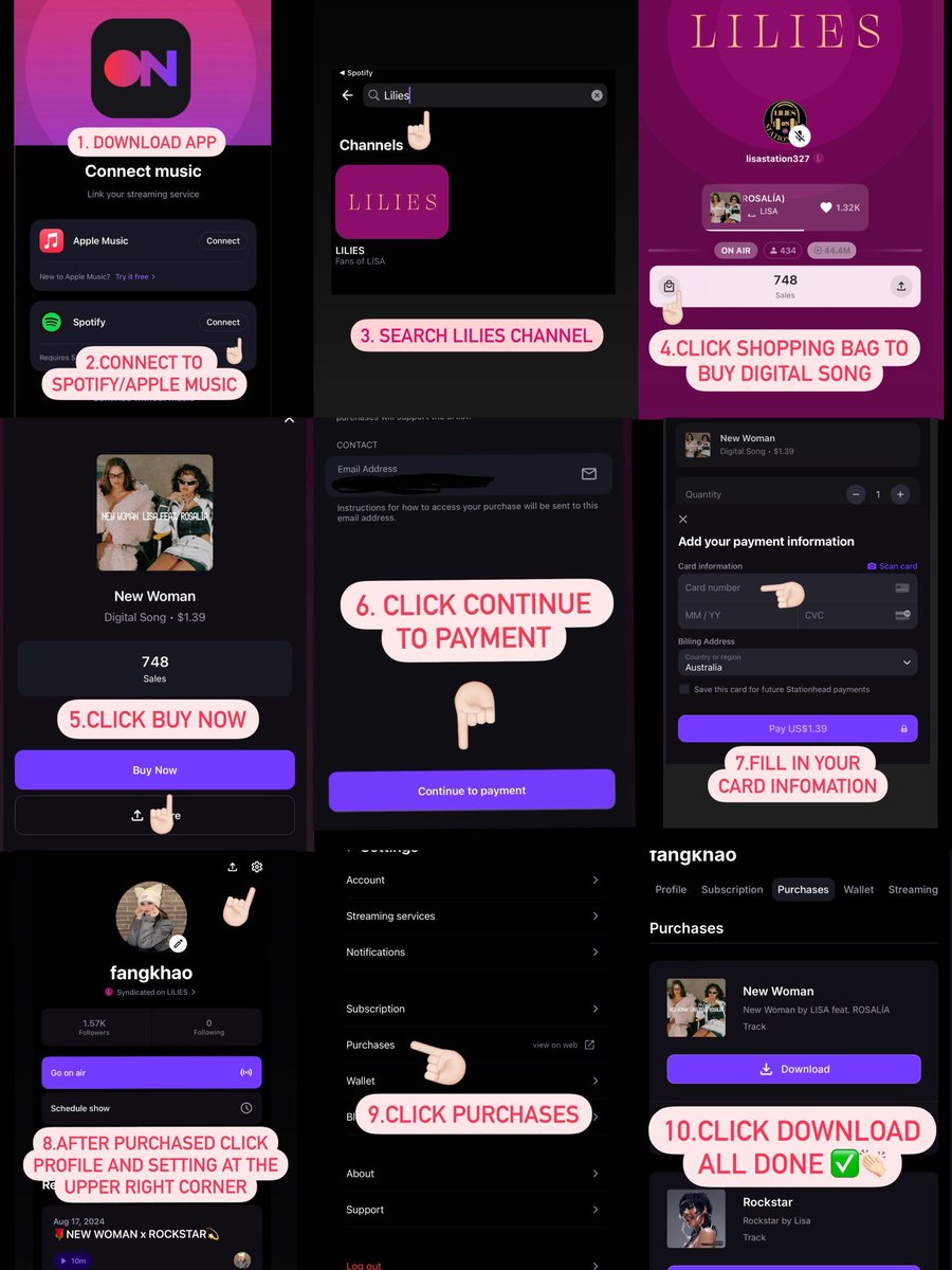 Lilies Home tweet media