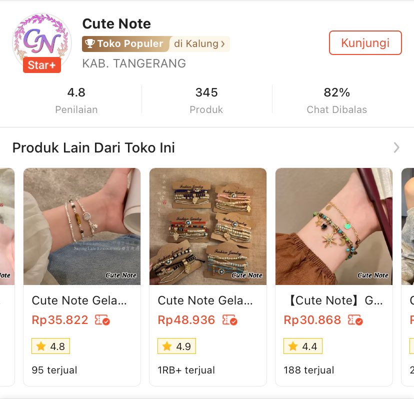 eiyaura's tweet photo. CEWE YANG SUKA PAKE GELANG MERAPATT!!!

aku nemu beberapa toko yang jual gelang gelang lucu cantik murahh DUH LENGKAPP BANGETTT, cuss kepoinn https://t.co/IAqxIBTuy6