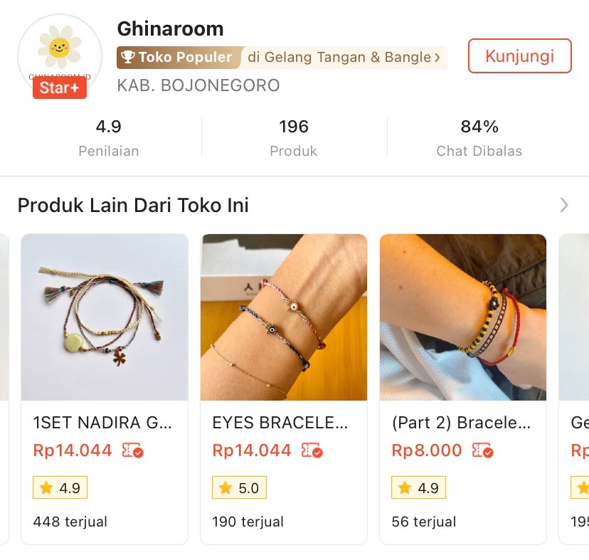 eiyaura's tweet photo. CEWE YANG SUKA PAKE GELANG MERAPATT!!!

aku nemu beberapa toko yang jual gelang gelang lucu cantik murahh DUH LENGKAPP BANGETTT, cuss kepoinn https://t.co/IAqxIBTuy6