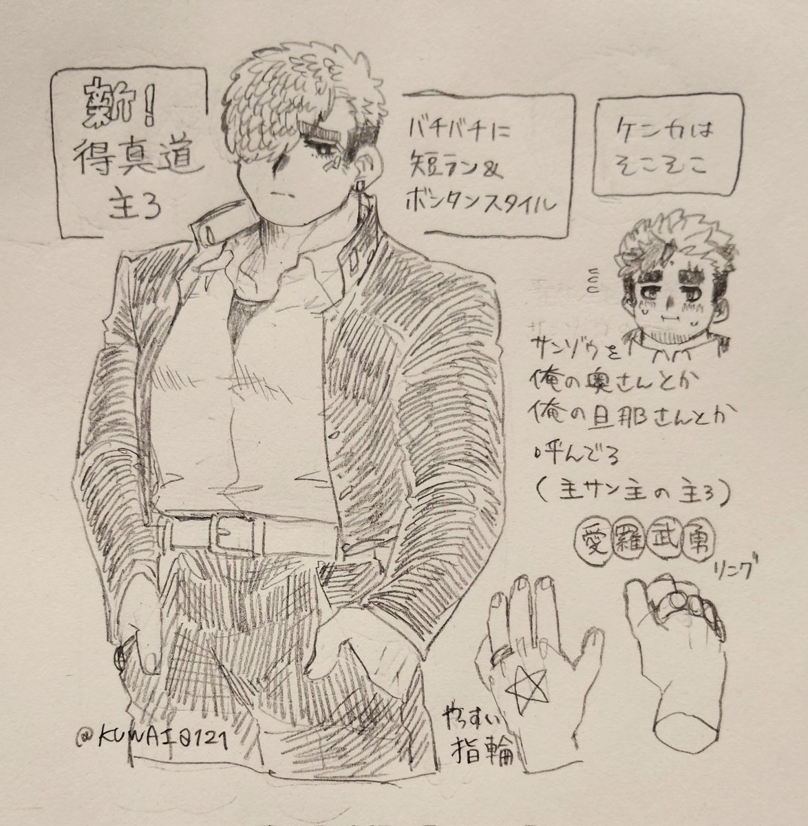 ウマミチ主3くん(⚠️ややカプ要素あり)