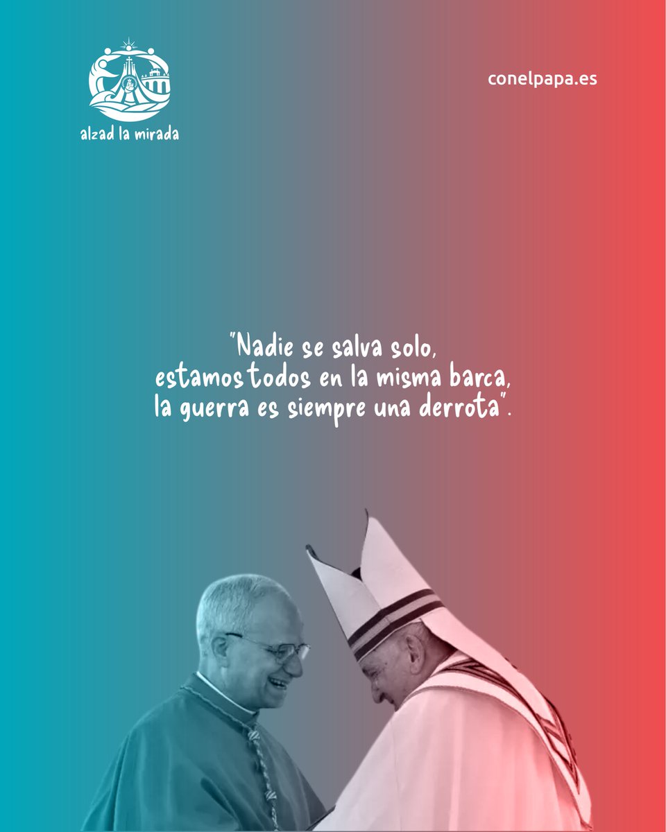 Con el Papa tweet media
