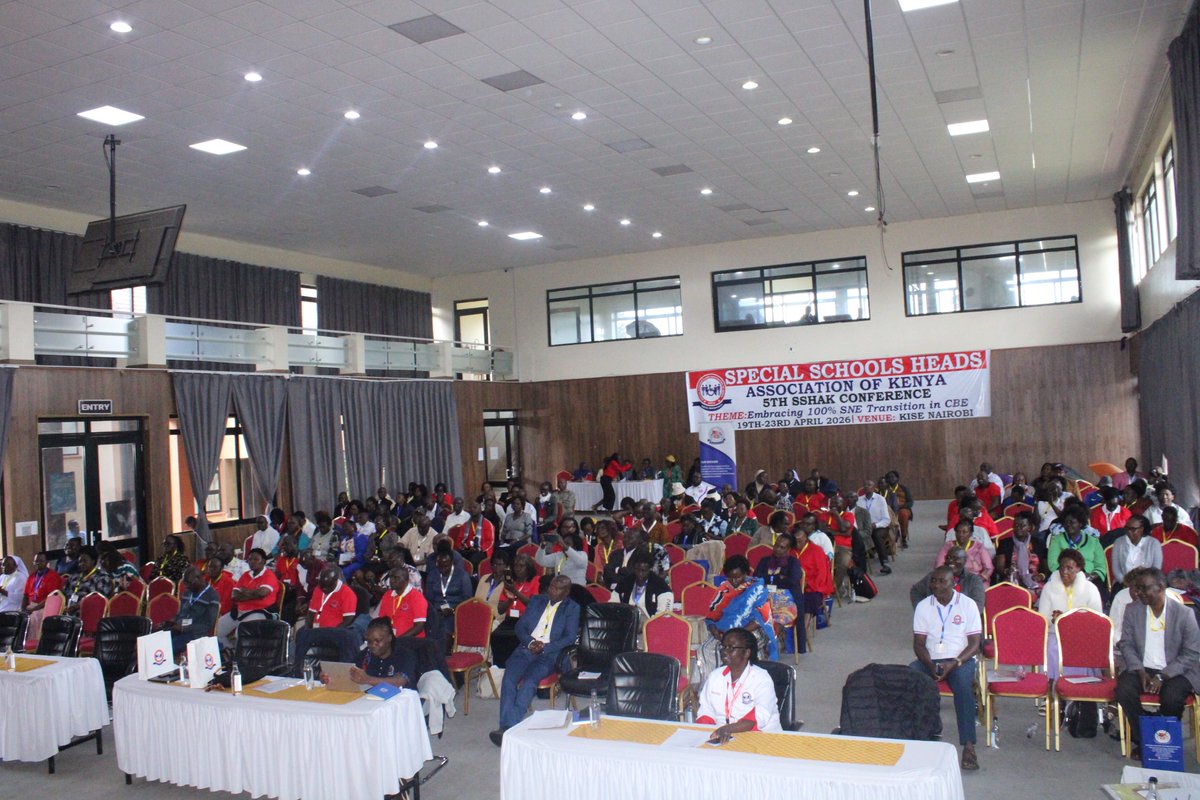 We’re proud to be at the Special Schools Heads Association Conference at #KISE 19–23 April 2026
Under the theme “Embracing the 100% Transition to CBE,” our Programs Manager today presented on NFDK’s role in advancing inclusive education.
Visit our exhibition booth for more #info