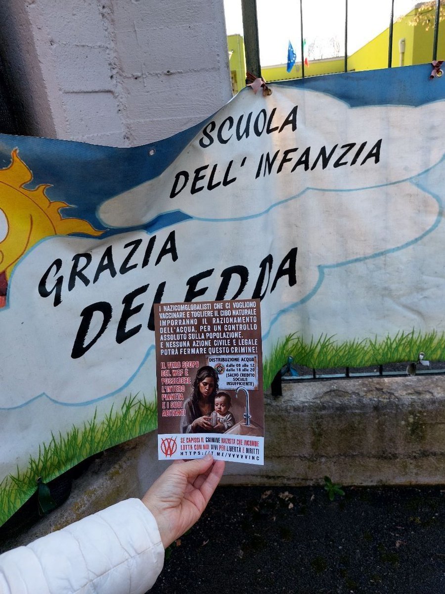 SE PERCEPISCI IL PERICOLO E HAI CAPITO I GRAVISSIMI CRIMINI E LE SPUDORATE MENZOGNE  NAZICOMGLOBALISTE, PER PORTARE A TERMINE IL PIANO LIBERTICIDA, DISTRUTTIVO E ASSASSINO DELLA AGENDA 2O3O-45 E VUOI REAGIRE E LOTTARE MA NON SAI COME 
Cerca  👉 Telegram @VVVVVINC.
#V_V #Climate .