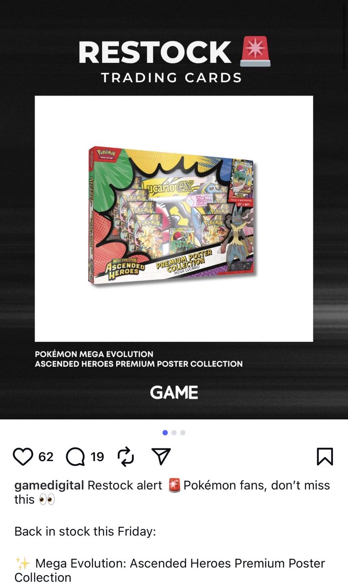 Pokemon UK PBST - Restock Alerts & News tweet media