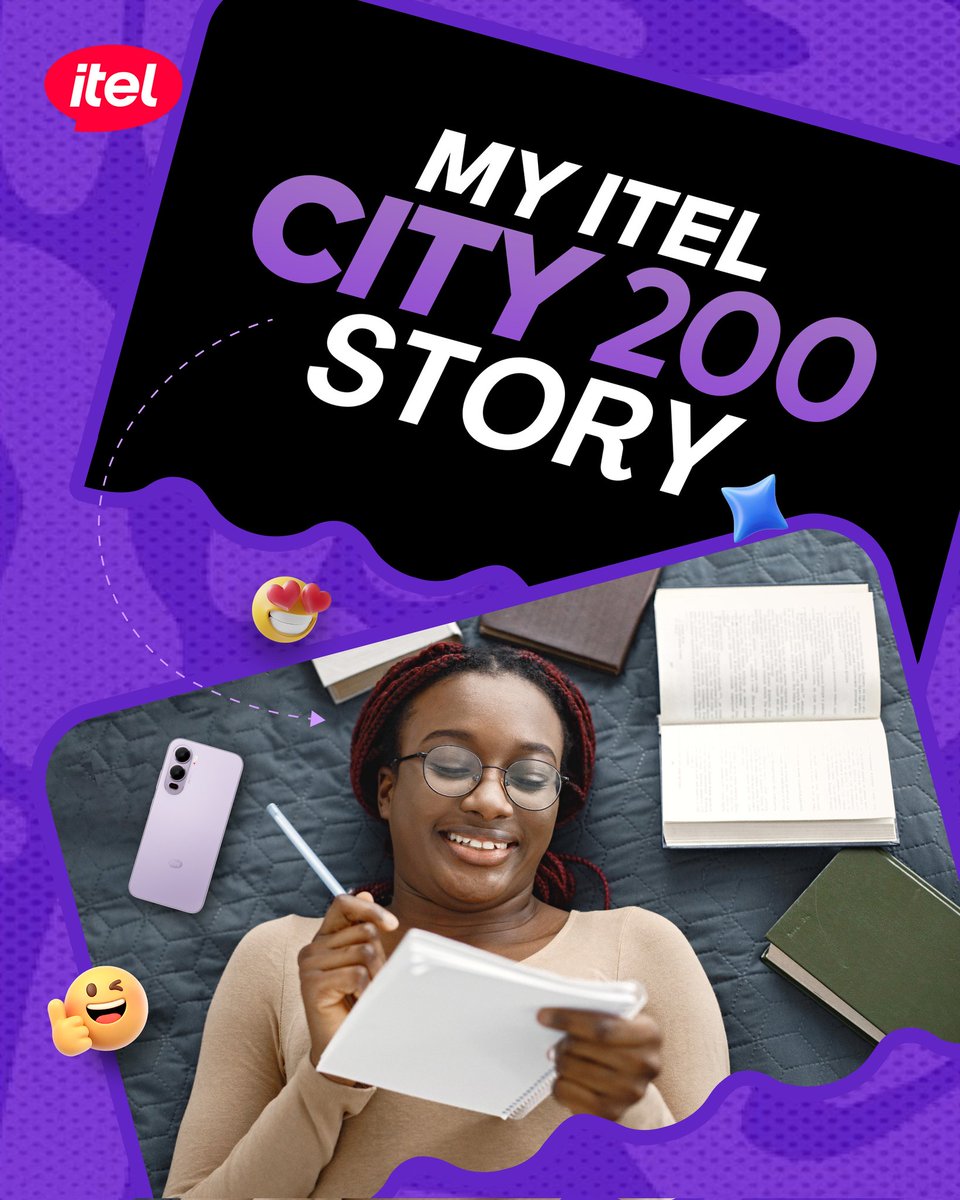 The sleek design of the City 200 is confidence in my hand. 
When I step out chasing my goals, I look sharp, feel ready and stay unstoppable.

#itelCityHero 
#MyitelCity200Story 
<a href="/itelNigeria/">itel</a>