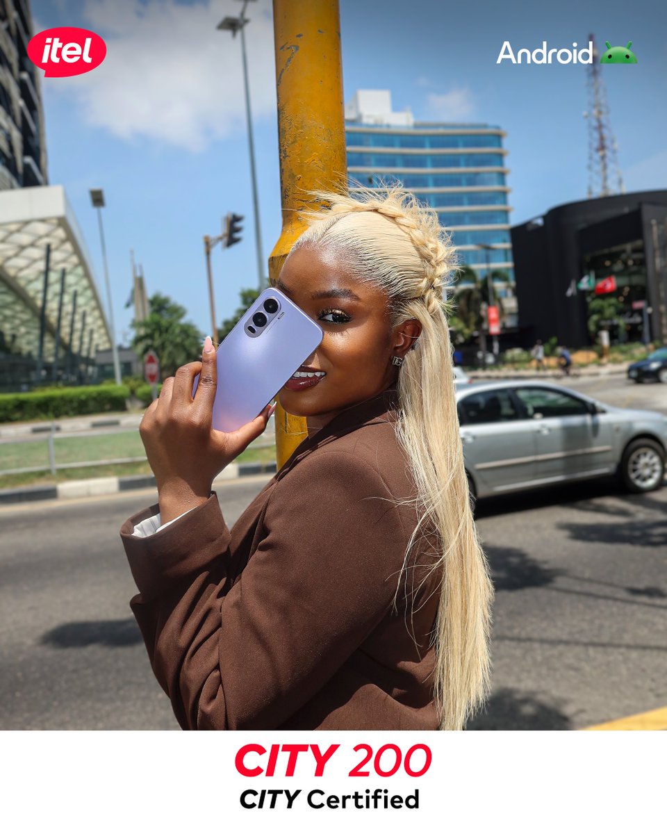 Just so you know, <a href="/bella_okagbue/">BELLA OKAGBUE⚡️</a> is CITY certified! 😍

This is your cue to get the City 200 today and join the party!!