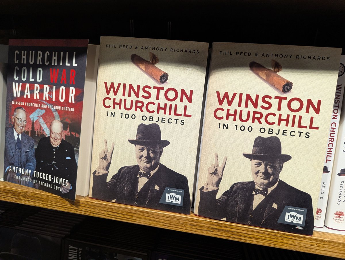 Frontline_Books's tweet photo. #BooksInTheWild 👀 One of the P&amp;S team visited Churchill War Rooms @I_W_M recently &amp; spotted Churchill Cold War Warrior 📖 https://t.co/aUdpDMt4id