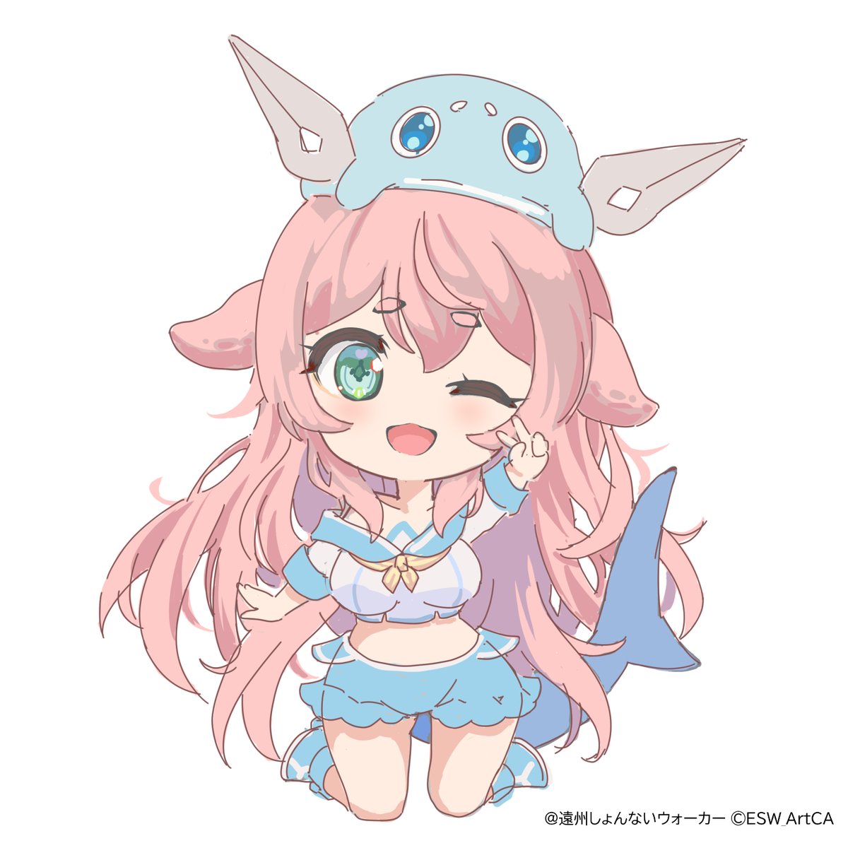 PenDakoちゃんSDキャラ作成中～♪
初SDキャラだけど楽しいかも
Working on PenDako-chan's chibi character!