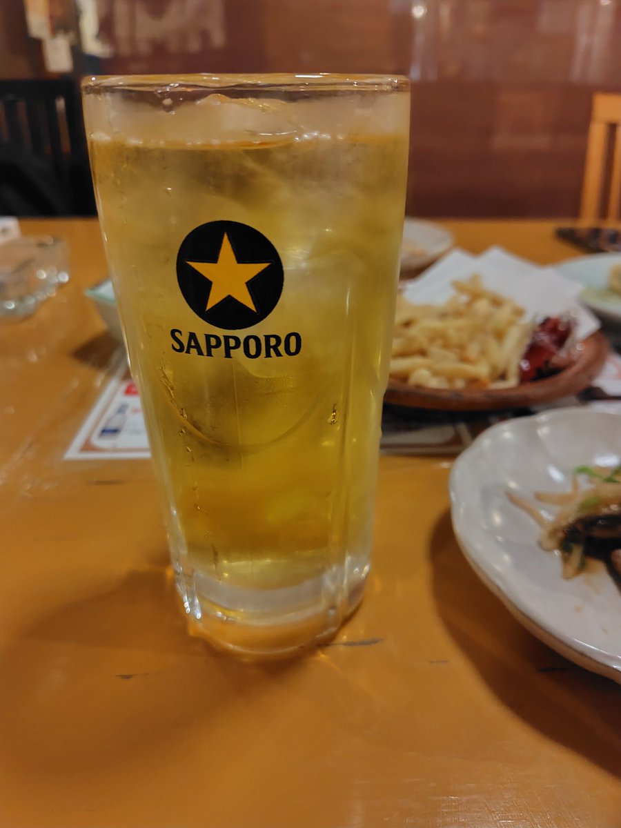 久しぶりに地元で🍻おつふぃーるしてます😋
