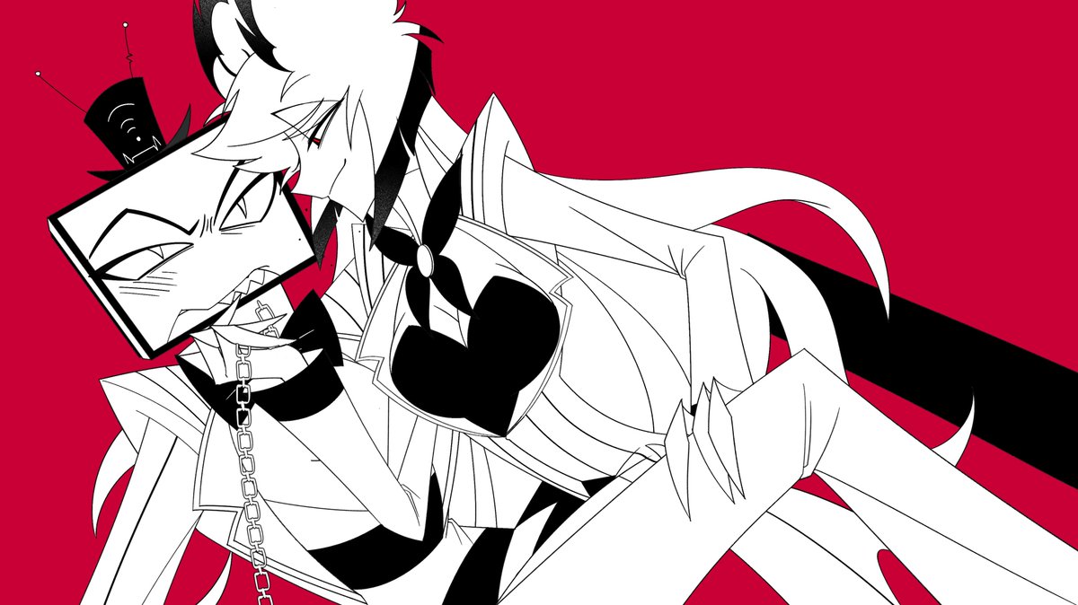 3OkAGfbBMN39539's tweet image. #alastor #vox #voxal #StaticRadio #RadioStatic #HazbinHotel