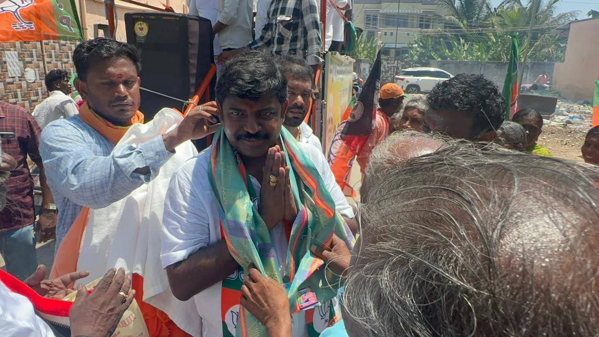 KRM RadhaKrishnan BJP tweet media