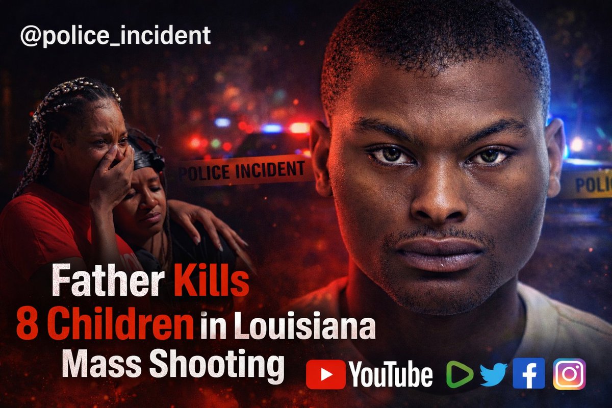 Eight Children Dead After Shreveport Domestic Violence Massacre, Suspect Killed

April 19, 2026 – Shreveport, Louisiana: Investigators say a domestic violence dispute escalated into one of the deadliest family mass shootings in recent U.S. history when 31-year-old Shamar Elkins