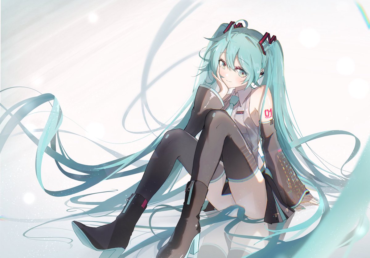 hty_kaku's tweet photo. 私は、可愛いんですか？

#初音ミク
#初音ミクV6 https://t.co/f9mG8oWUdY