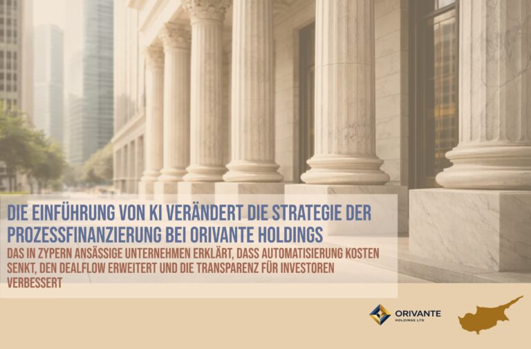 europawire's tweet image. ⚖️🤖🇩🇪 Die Einführung von KI verändert die Strategie der Prozessfinanzierung bei Orivante Holdings

👉 Vollständiger Nachrichtenartikel: europawire.de/die-einfuehrun…

🏷️ #KI #LegalTech #Investieren #Prozessfinanzierung
