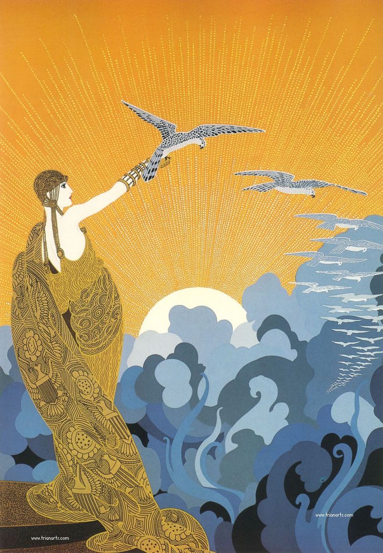 Trianarts's tweet image. El icono del Art Déco ruso Romain de Tirtoff, Erte, murió en París, el 21 de abril de 1990, cuando contaba con 97 años de edad.

Más obras en el enlace:

trianarts.com/romain-de-tirt…

#pintura #pinturas #artdeco #romaindetirtoff #erté