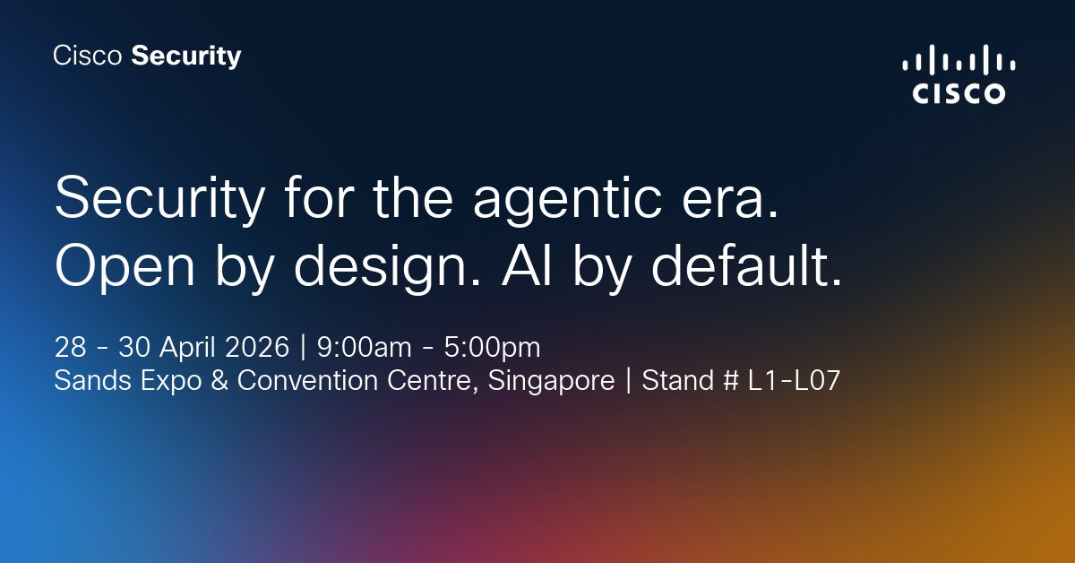 Cisco APAC tweet media