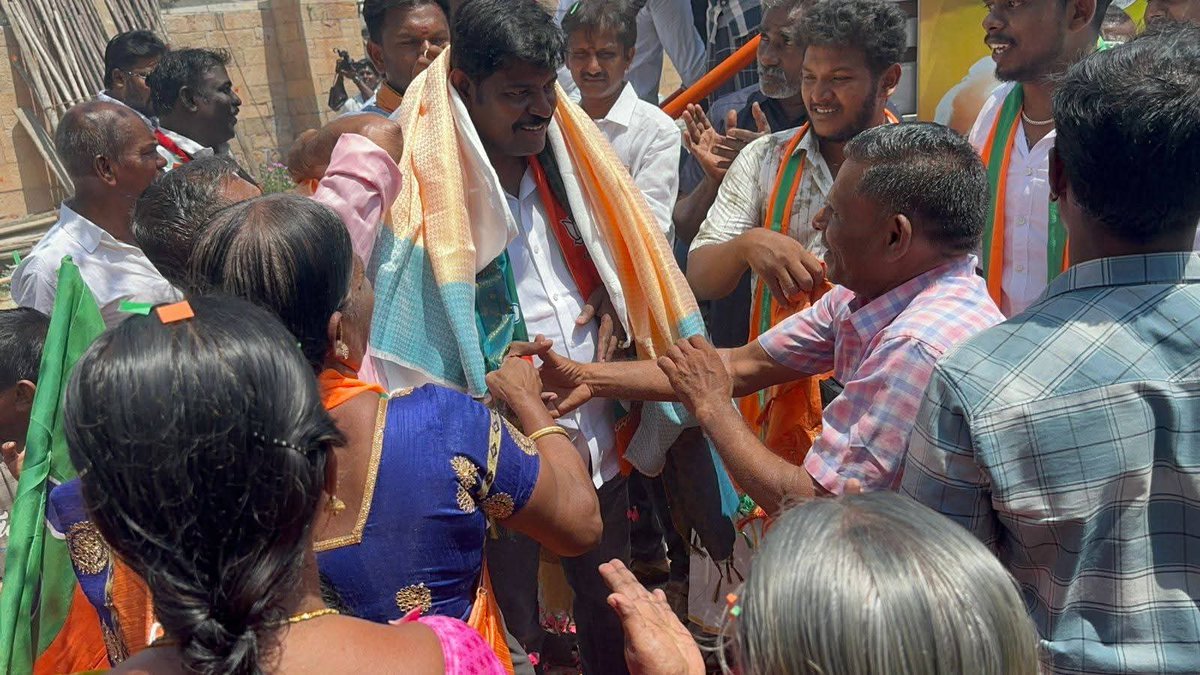 KRM RadhaKrishnan BJP tweet media