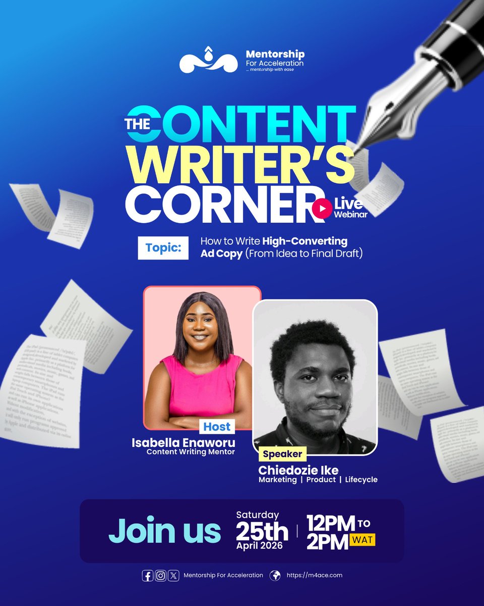 Mentorship For Acceleration tweet media
