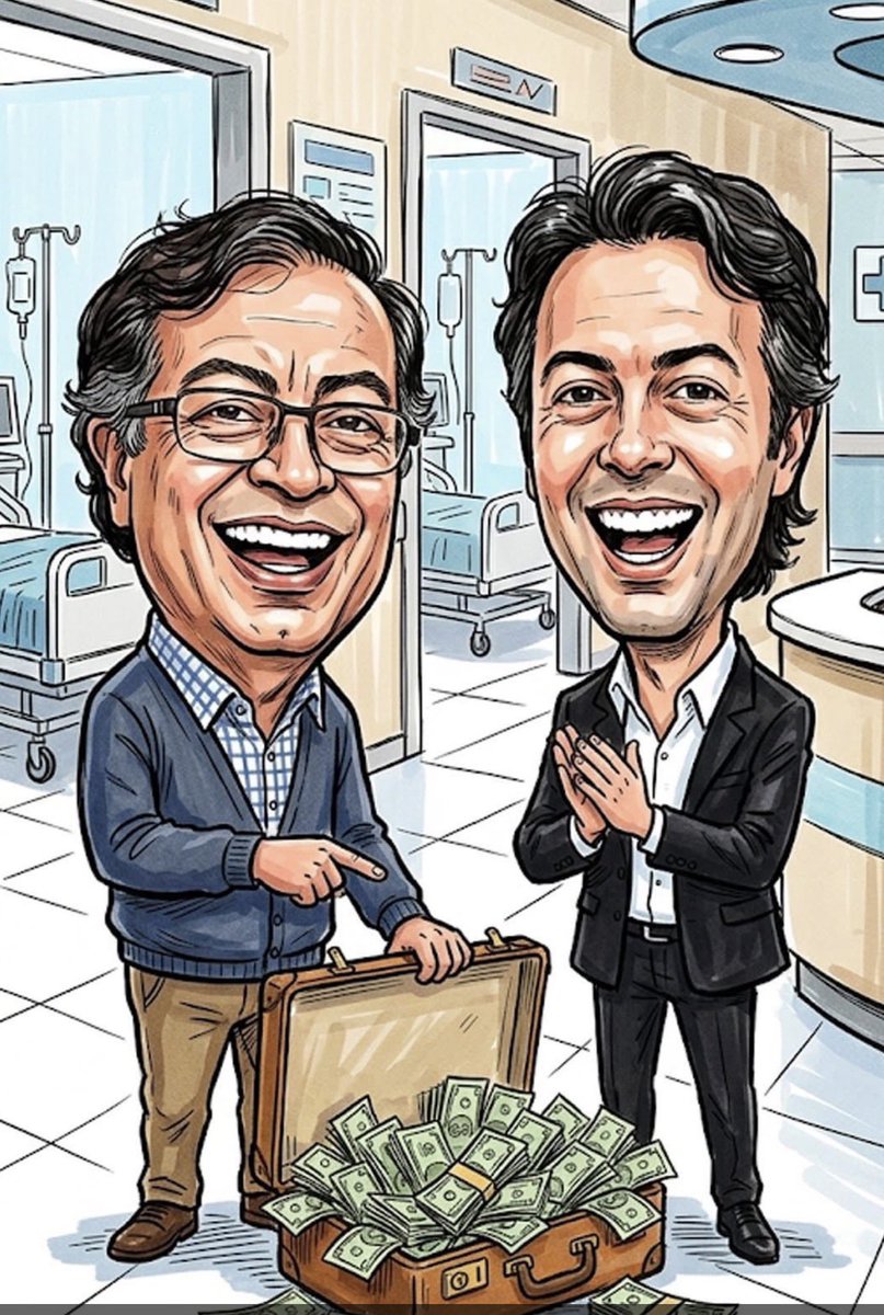 SE QUEDARON con ganas de más ? … La Izquierda descarada destrozó el sistema de salud, el único sistema social que funcionaba en Colombia, con inconvenientes por mejorar pero funcionaba. Pero van por más <a href="/petrogustavo/">Gustavo Petro</a> y Daniel Quintero Calle… #oposicondemocratica