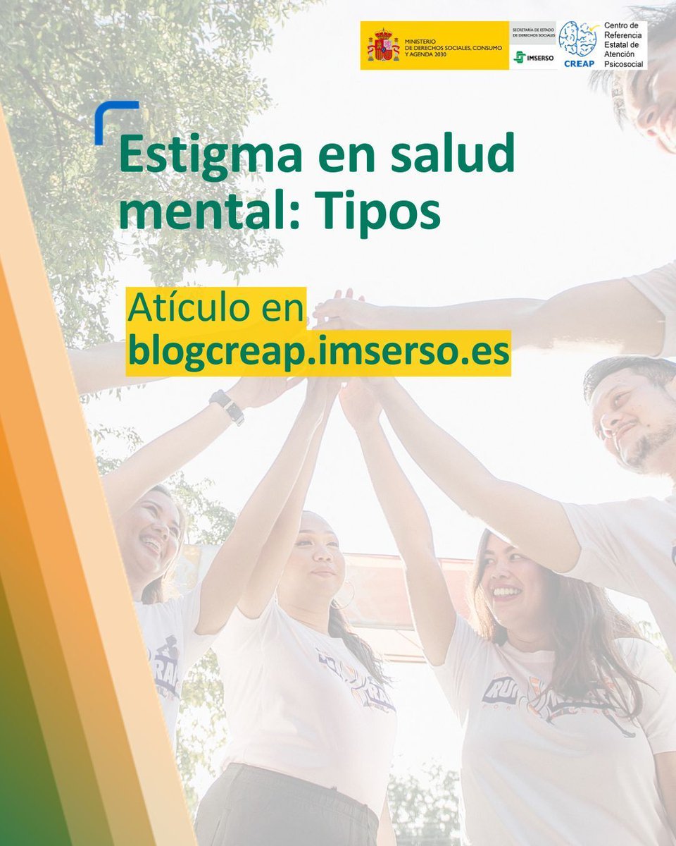 Creap_Valencia's tweet photo. El estigma en salud mental puede ser social, estructural o incluso interiorizado por la propia persona.
Combatirlo es clave para la inclusión y la recuperación.
🧠 Te lo explicamos en el blog del Creap 👉 https://t.co/Ug63uB4CD3
#saludmental #estigma #autoestigma https://t.co/EriO6Xa1D4