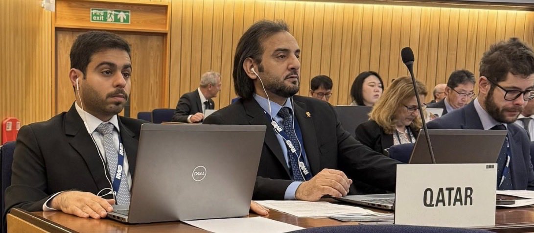 qatarimo's tweet photo. دولة #قطر تشارك في اجتماعات اللجنة القانونية التابعة للمنظمة البحرية الدولية https://t.co/RJhaK63SEi