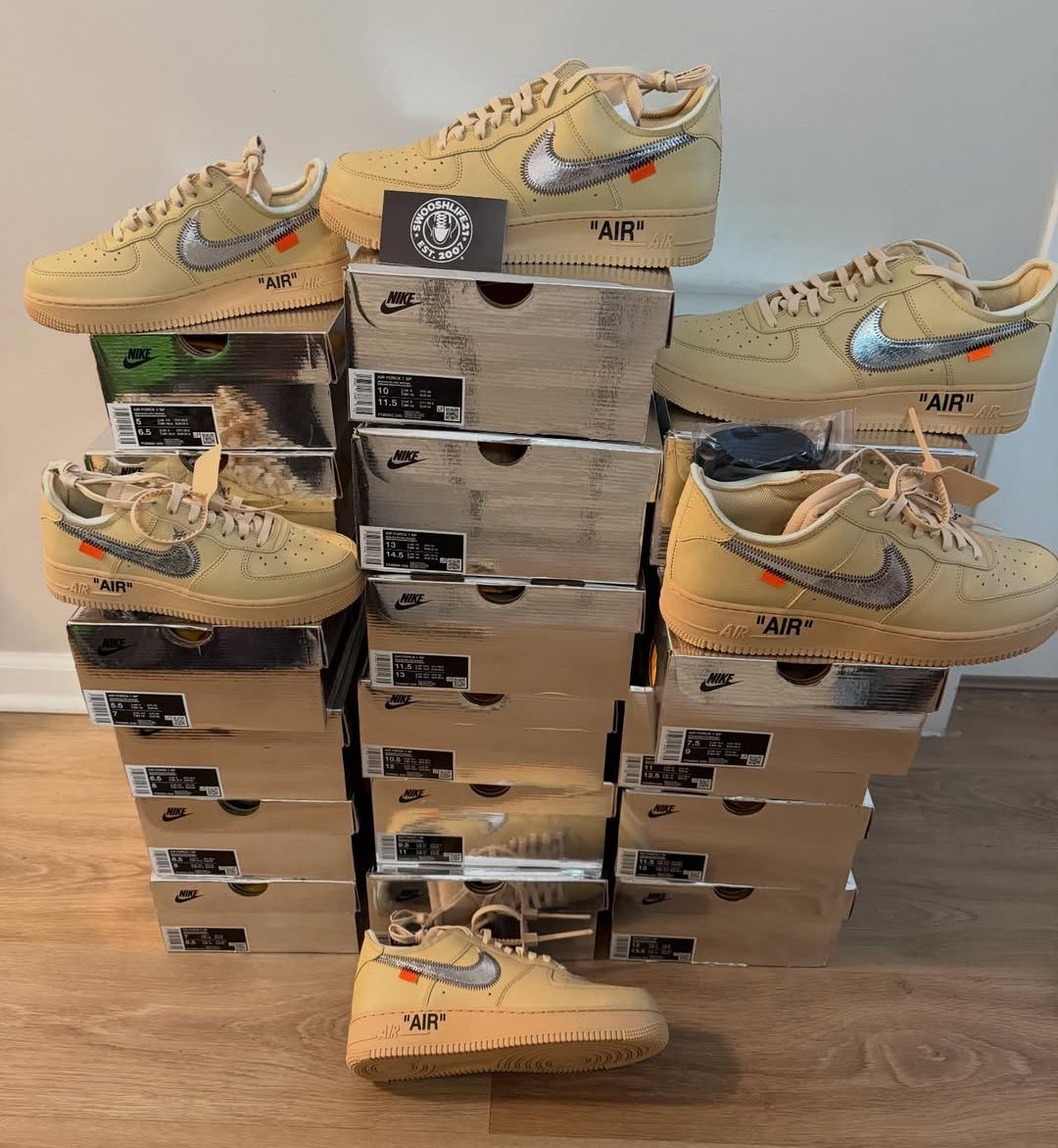 Tentative “May 26th” release date for VAA x AF1 SP. <a href="/virgilabloh/">virgil abloh</a> + <a href="/canary__yelloww/">canary____yellow</a> are ready to keep rolling.

Colorway is solid.☑️
Virgil pieces have returned to the “Sneaker Zeitgeist” &amp; those of us who know…   We couldn’t be happier the “Virgil Express” is moving again!