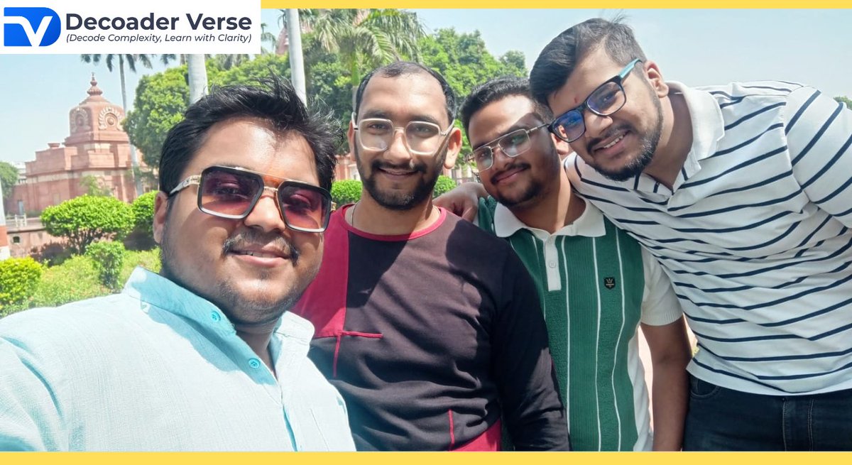 Decoder_Verse's tweet image. "6 on X. 49 on LinkedIn. Zero on giving up. 🚀 Decoder Verse is just getting started — real skills, real projects, real growth. 
What skill will change your 2026? 👇 
.
#DecoderVerse #Educación #TechTrends #decodecomplexity"