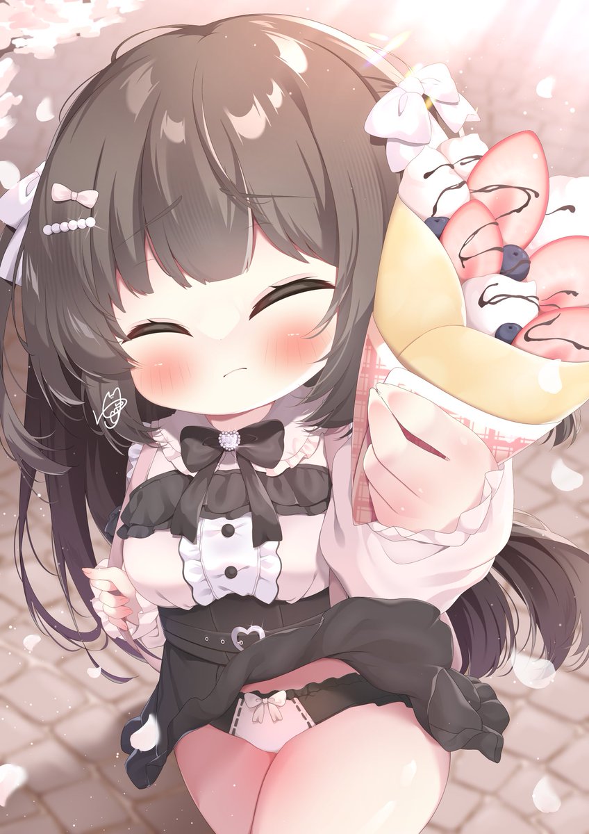 「風が……////」
#Skeb 