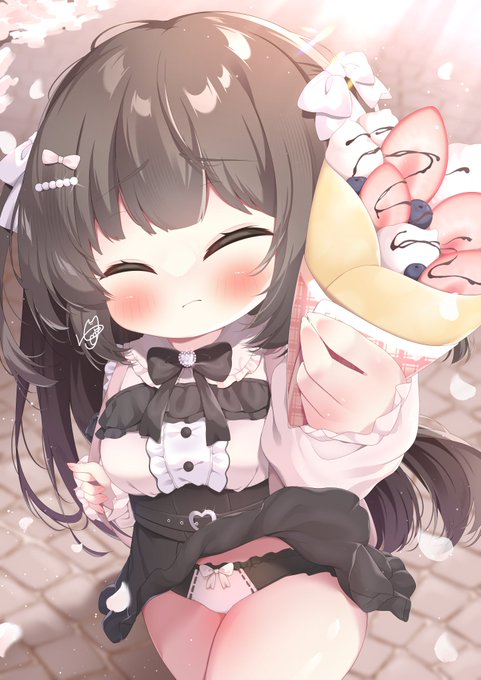 「風が……////」
#Skeb 