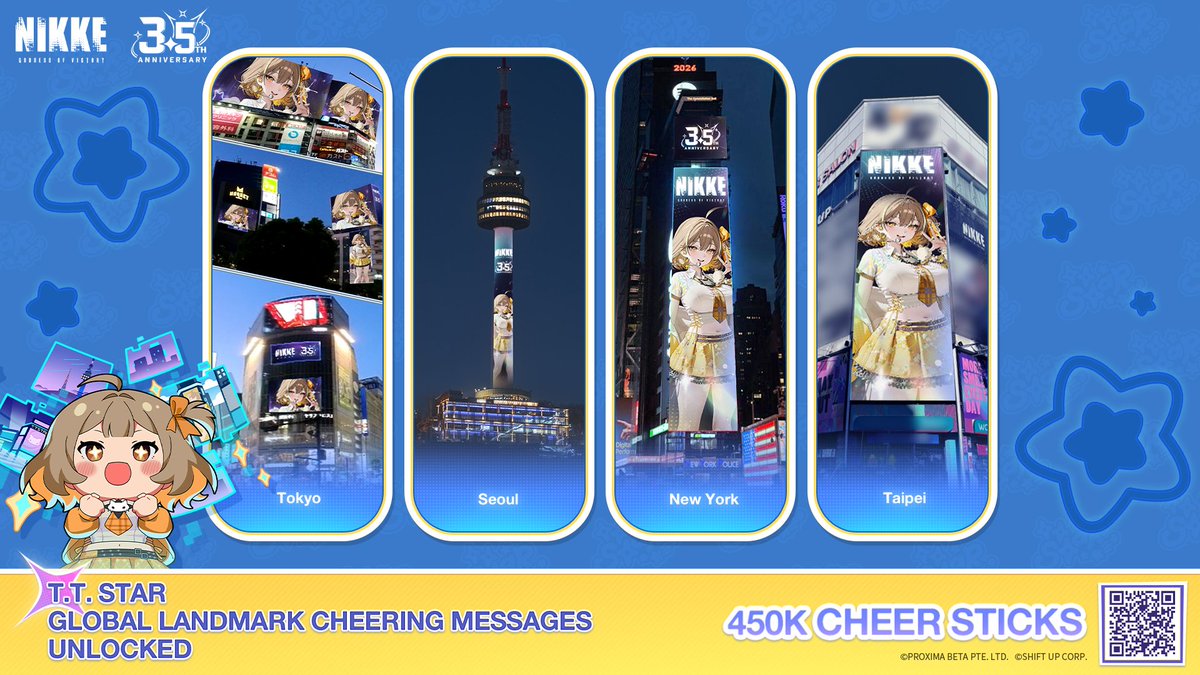 GODDESS OF VICTORY: NIKKE 0423 T.T. STAR Comeback tweet media