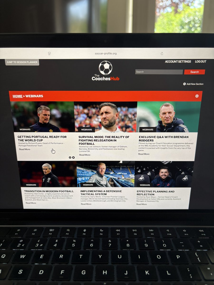 MySoccerProfile's tweet photo. A valuable session for all coaches 👇

Last night’s Richard Evans webinar is now available to watch on the #CoachesHub for all members.

In this session, Richard shares key insights into how Portugal prepare for major tournaments, including lessons from facing top international opposition. There are plenty of practical takeaways you can reflect on and apply within your own coaching environment.

If you missed it live—or want to revisit the detail—you can now access it anytime.

Head over to the Coaches Hub to watch and continue your development 👇
