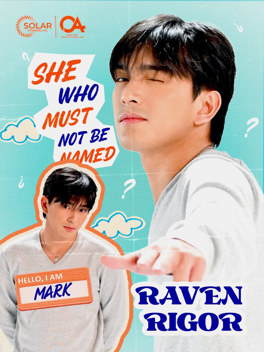 solarstudiosinc's tweet photo. Raven Rigor is “Mark” in She Who Must Not Be Named. Opens in cinemas April 29! https://t.co/qBVSKNyiAb