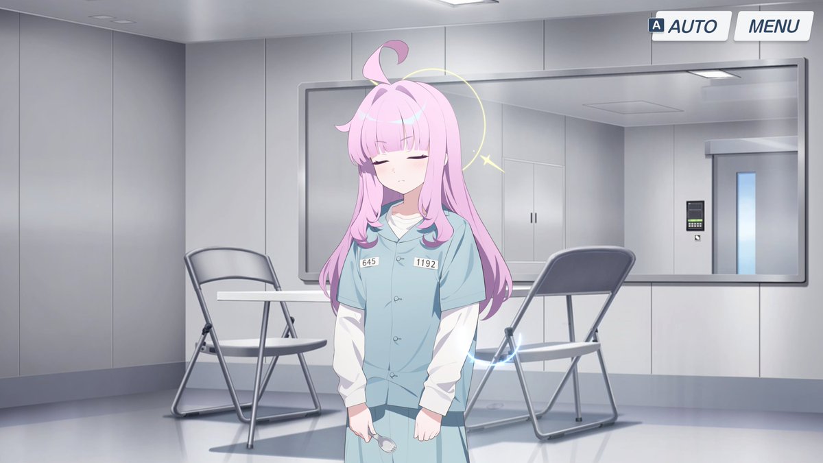 カヤの立ち絵良く見たらスプーン握りしめてるの笑う。脱獄しようとしてるだろ