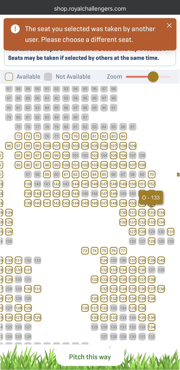 eshwarvs's tweet image. Total disaster by @RCBTweets today! I’ve been here since 3:45 PM looking at a sea of empty seats, yet the ticketing system is completely broken. Tried every entry option and nothing works. Absolute shambles of an organization—fans deserve better!  #RCB #Scam