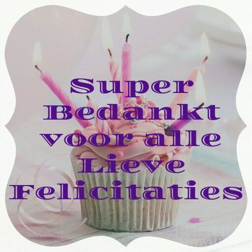 Hallo allemaal,

Gisteren had ik zoveel lieve berichtjes voor mijn verjaardag op Facebook intragram tiktok Twitter enz..

Het waren er zoveel niet meer te tellen

Dus hierbij bedank ik jullie allemaal!
Ik voelde me echt jarig

Echt  trots op jullie 👍👍👍😘😘